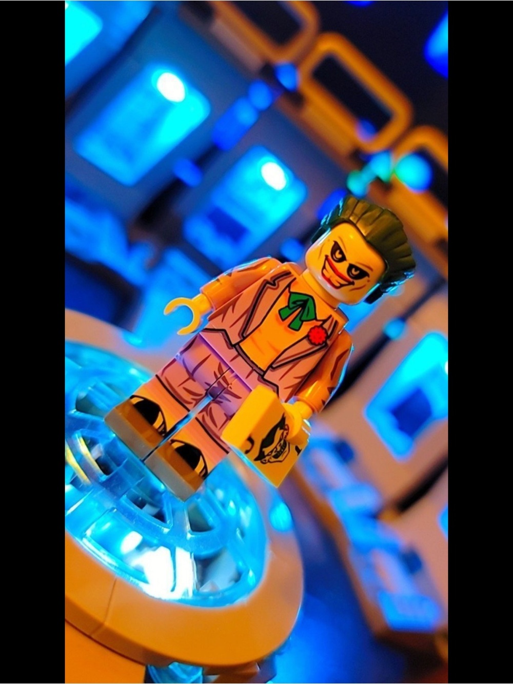 Batman Joker Minifigure Lego Compatible